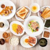 【朝食】2階レストラン